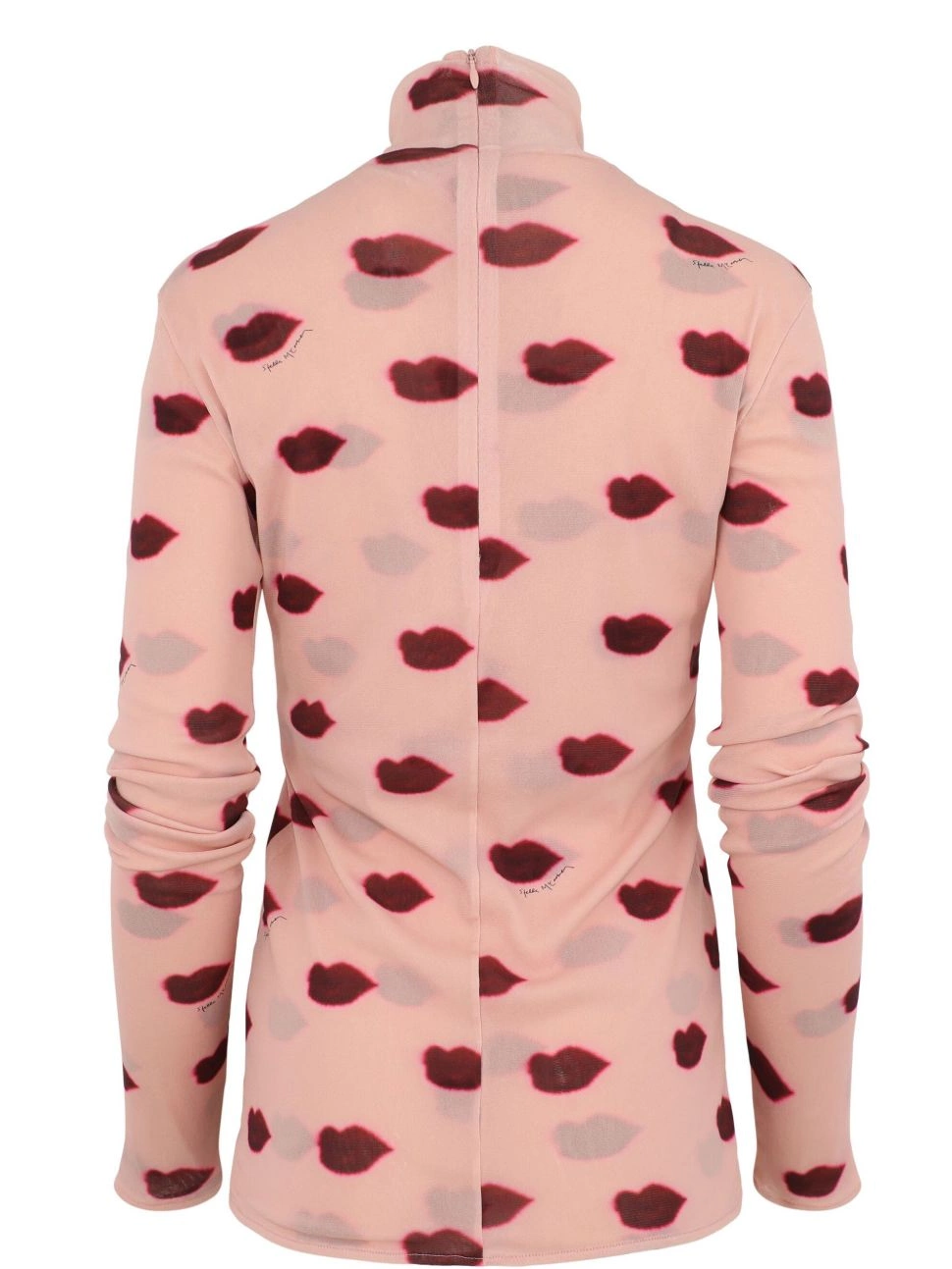 Cheap McCartney Women lips-print top Stella long-sleeve 0430